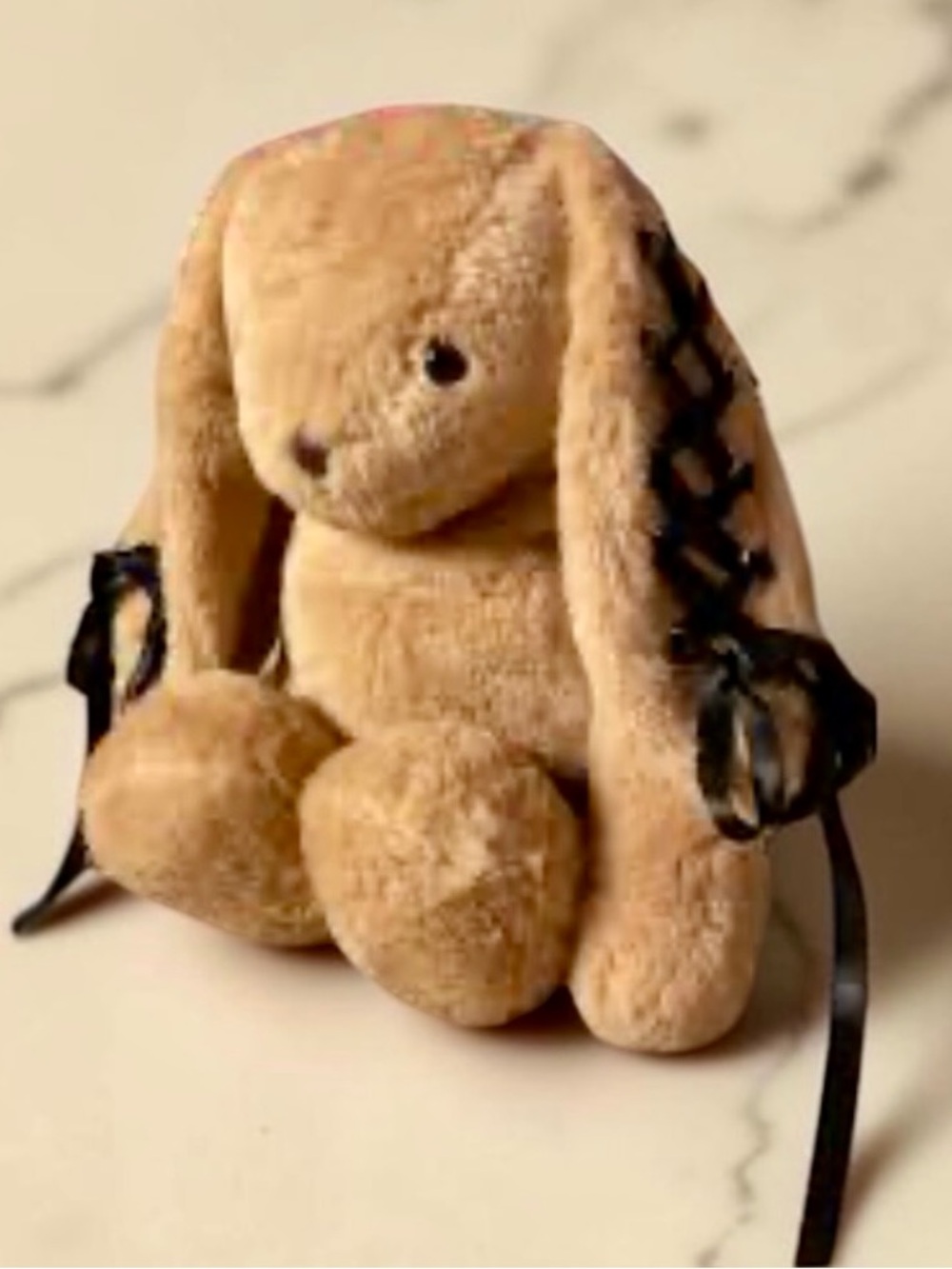 Current Mood / Dolls Kill Bag CUDDLY BUNNY PLUSH BACKPACK - BROWN NWT